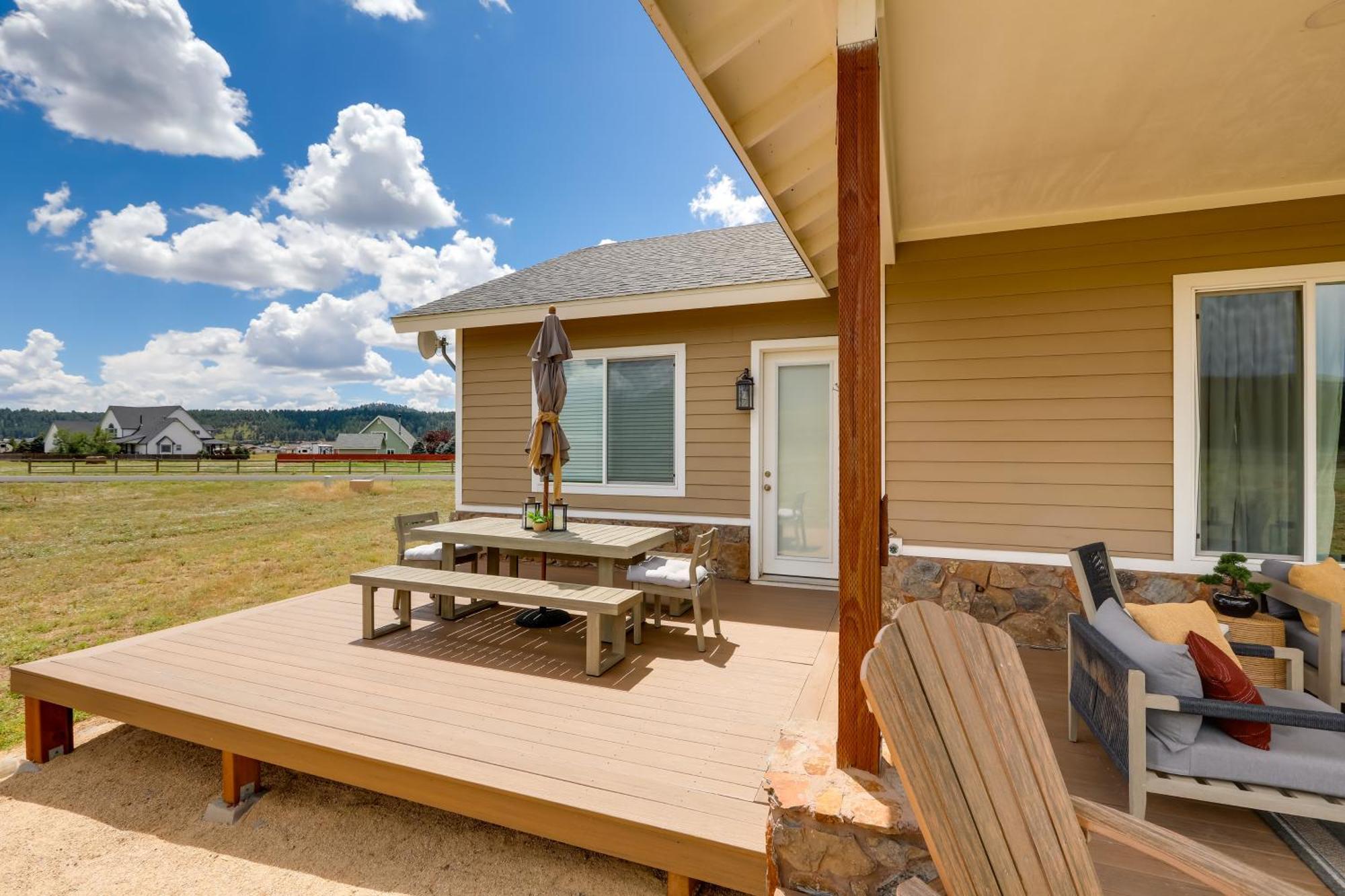 Vistas Bonitas Home With Patio 7 Mi To Snowbowl! แฟลกสตาฟ ภายนอก รูปภาพ
