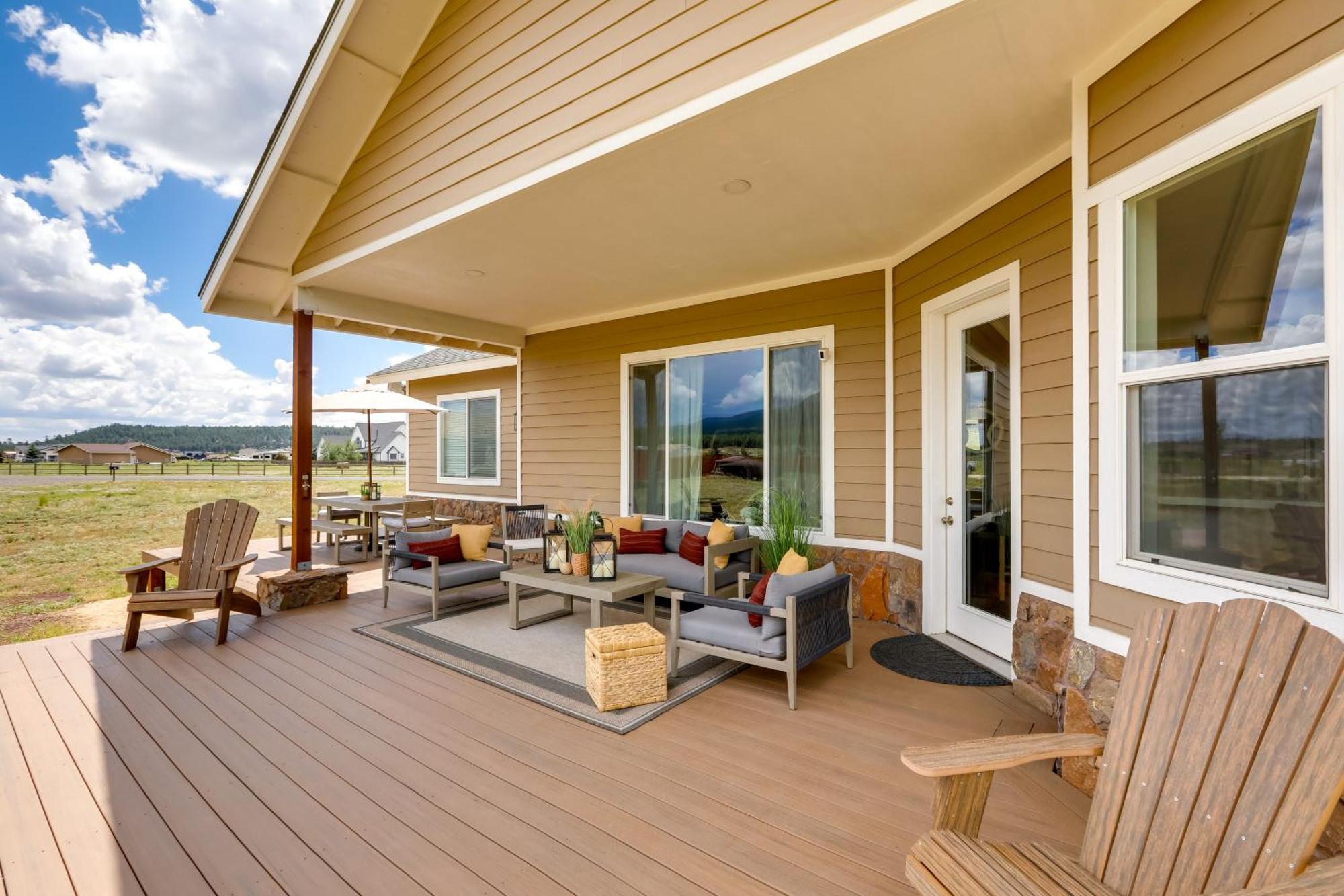Vistas Bonitas Home With Patio 7 Mi To Snowbowl! แฟลกสตาฟ ภายนอก รูปภาพ