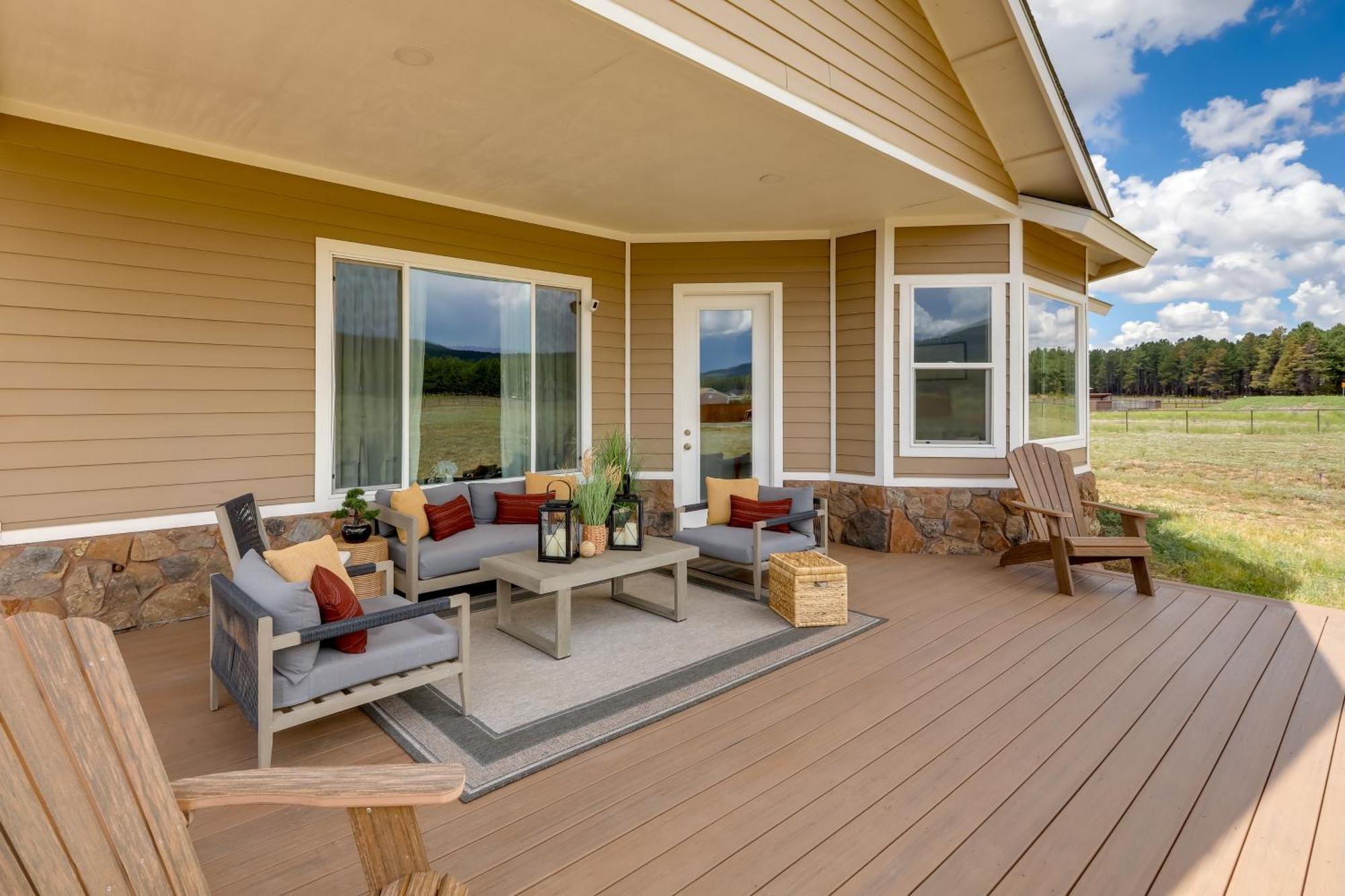 Vistas Bonitas Home With Patio 7 Mi To Snowbowl! แฟลกสตาฟ ภายนอก รูปภาพ