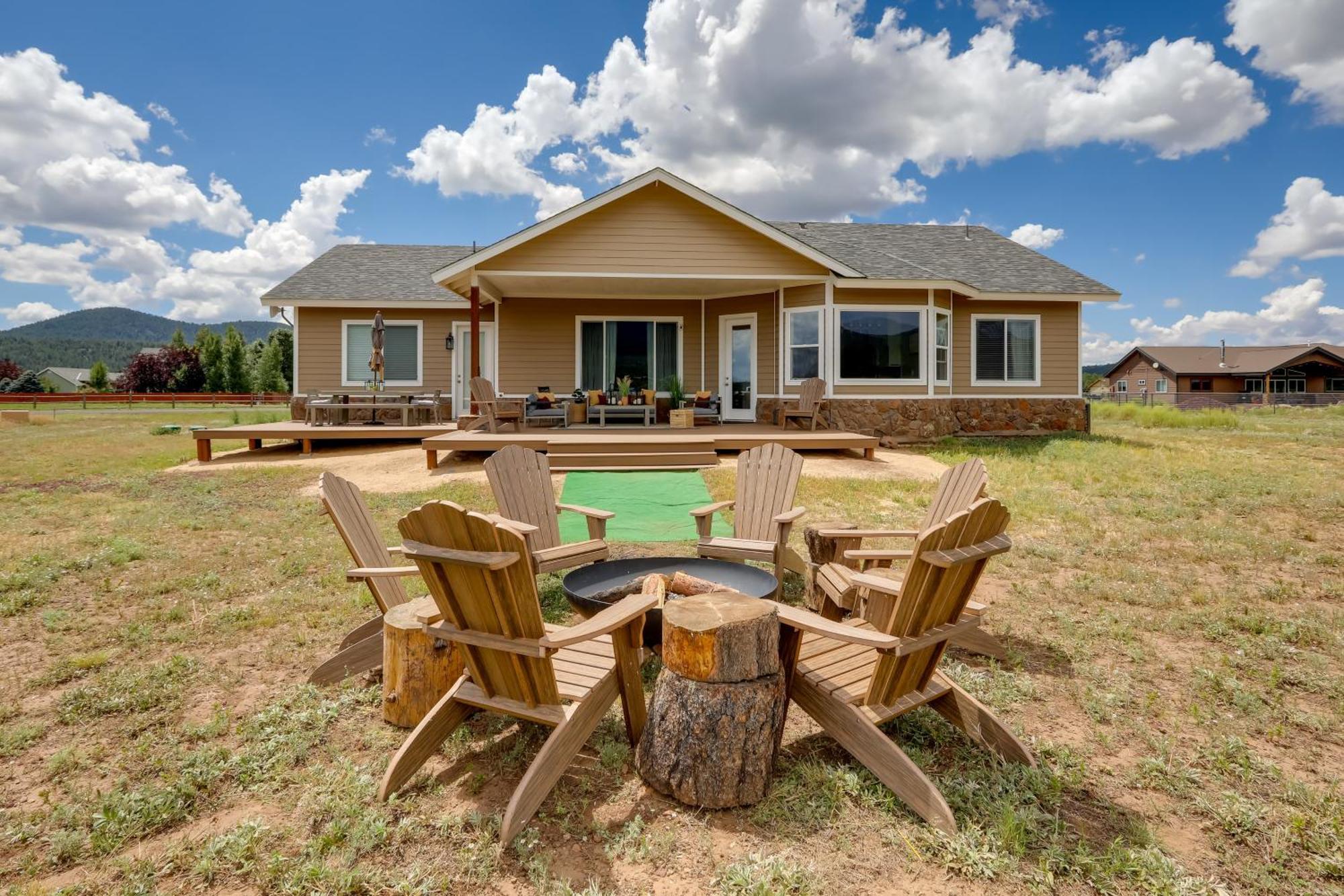 Vistas Bonitas Home With Patio 7 Mi To Snowbowl! แฟลกสตาฟ ภายนอก รูปภาพ